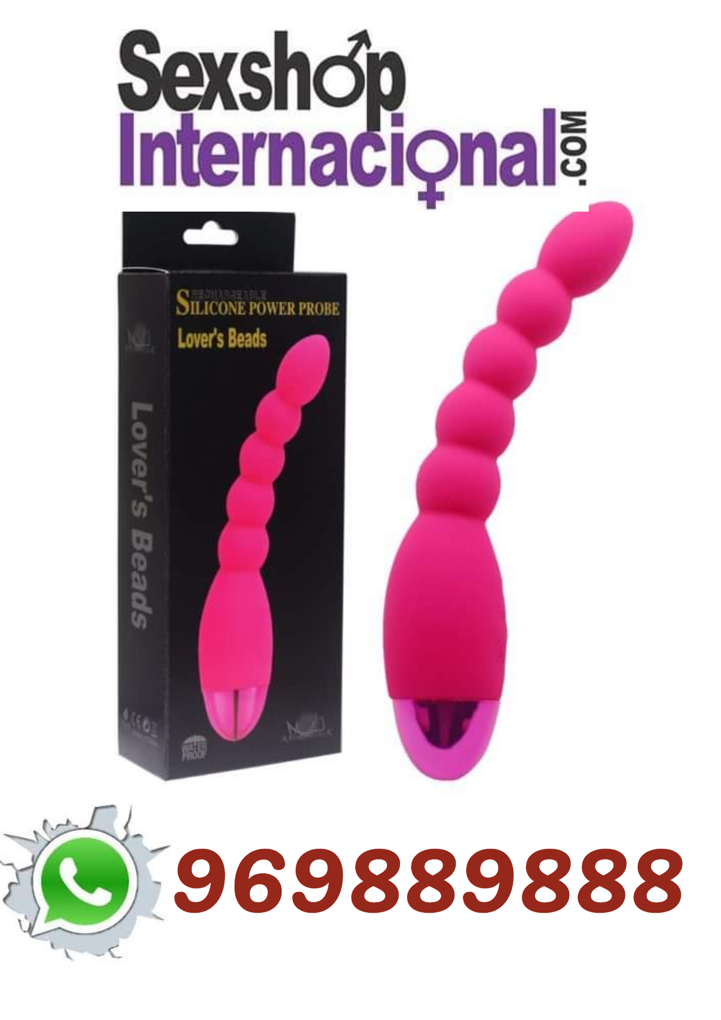 VIBRADOR ANAL-DE SILICONA QUIRURGICA-SEXSHOP MIRAFLORES 981196979 